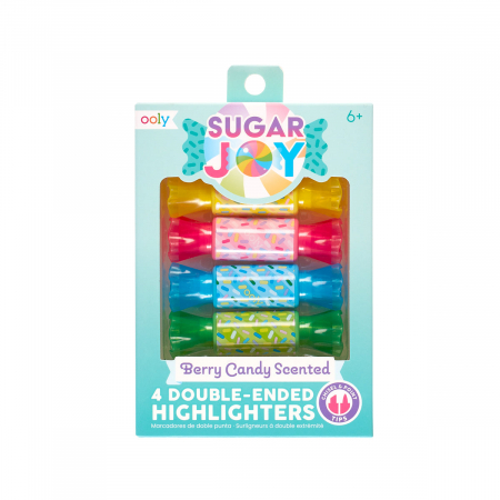 Vârstă - Carioci duble parfumate Sugar Joy - Set de 4