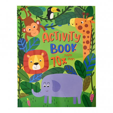 Jocuri Creative - Carte cu activitati - animale