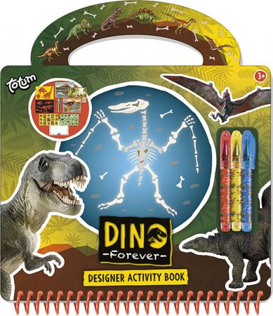 Jucării muzicale - Carte cu activitati creative cu dinozauri