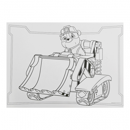 Carte de colorat A3 cu tematicaPaw Patrol [3]