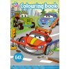 Jocuri creative - Carte de colorat, A4, 64 pagini, masini