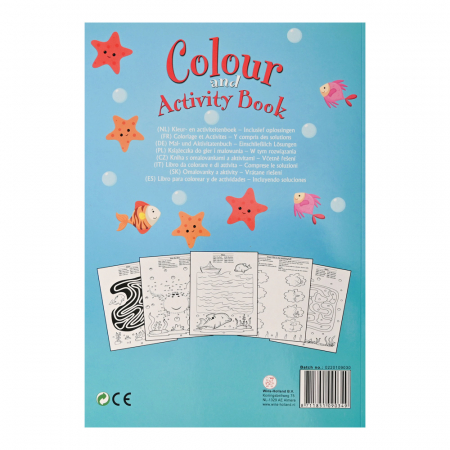 Carte de colorat cu activitati - ocean [1]