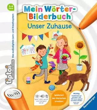 Vârstă - Carte Interactiva TipToi Ravensburger Casa Noastra