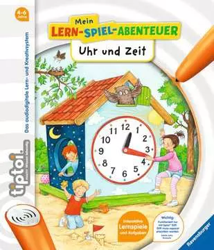 Jocuri interactive - Carte Interactiva TipToi Ravensburger Cat e Ceasul
