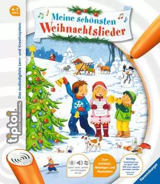 Vârstă - Carte Interactiva TipToi Ravensburger Cele mai frumoase colinde de Crăciun