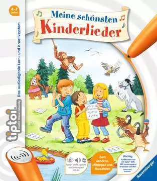 Vârstă - Carte Interactiva TipToi Ravensburger Cele Mai Frumoase Melodii pentru Copii
