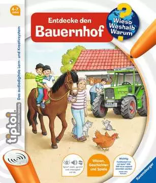 Vârstă - Carte Interactiva TipToi Ravensburger Descopera Ferma