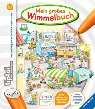 Vârstă - Carte Interactiva TipToi Ravensburger Marea mea carte cu ilustrații