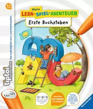 Jocuri interactive - Carte Interactiva TipToi Ravensburger Primele Litere