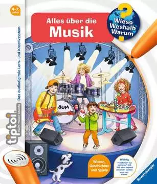 Jocuri interactive - Carte Interactiva TipToi Ravensburger Totul despre Muzica