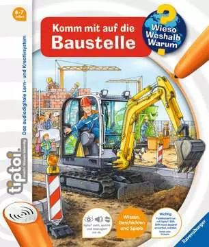 Vârstă - Carte Interactiva TipToi Ravensburger Vino cu noi pe șantier!