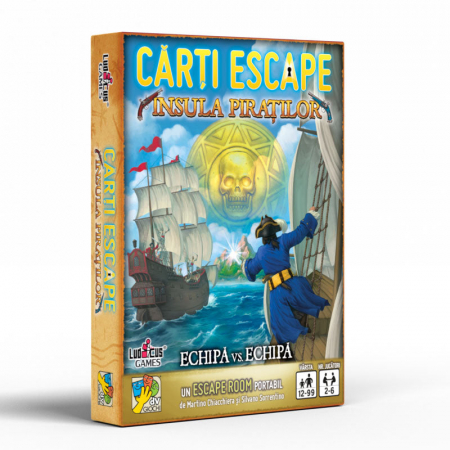 Idei de cadouri sub 50 lei - Carti Escape - Insula piratilor