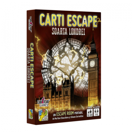 Idei de cadouri sub 50 lei - Carti Escape - Soarta Londrei