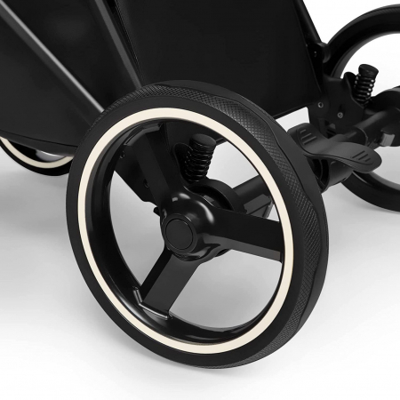 Carucior 2 in 1 Skiddou Oslo+, Onyx, Negru [3]