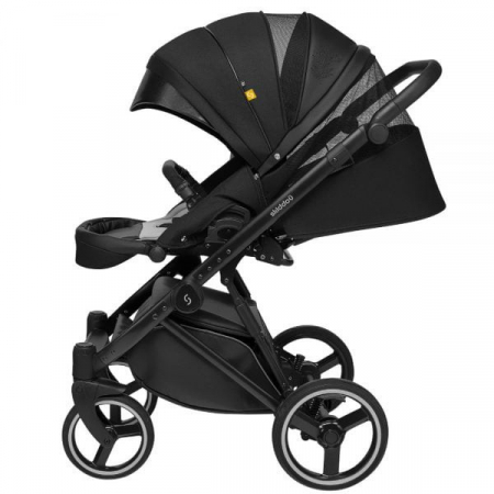 Carucior 2 in 1 Skiddou Oslo+, Onyx, Negru [11]
