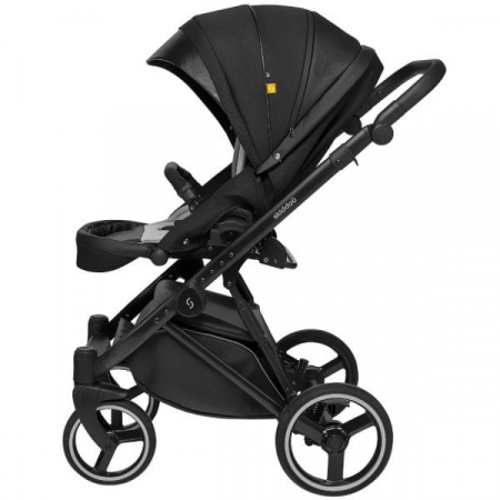 Carucior 2 in 1 Skiddou Oslo+, Onyx, Negru [10]