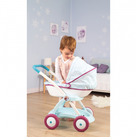 Carucior nou nascut pentru papusi Smoby Frozen [5]