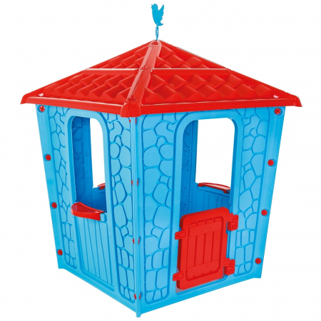 Spații de joacă - Casuta pentru copii Pilsan Stone House blue