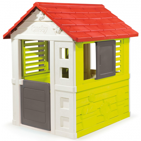 Spații de joacă - Casuta pentru copii Smoby Nature Playhouse