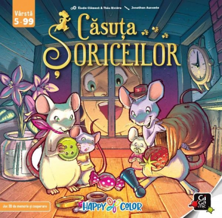 Jucării copii 5-6 ani - căsuța șoriceilor