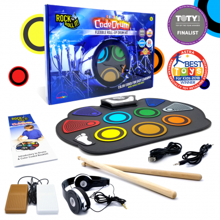 Jucării exterior - Tobe pentru copii ROCK AND ROLL IT CODEDRUM