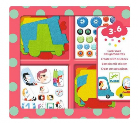 Jocuri educative pentru școală/grădiniță - Colaje masini