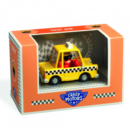 Mașinuțe și pistoale - Colectia Crazy Motors Djeco, Taxiul lui Joe