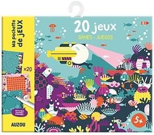 Jucării - Colectie 20 de mini jocuri, tematica acvatica
