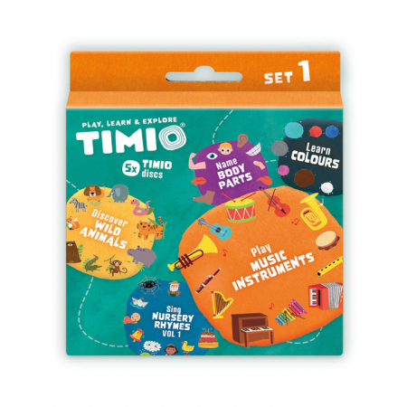 Vârstă - Colectie de 5 discuri pentru dispozitivul TIMIO, set nr. 1