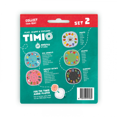 Colectie de 5 discuri pentru dispozitivul TIMIO, set nr. 2 [2]