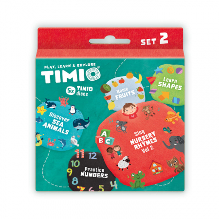 Vârstă - Colectie de 5 discuri pentru dispozitivul TIMIO, set nr. 2