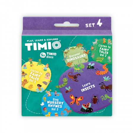 Vârstă - Colectie de 5 discuri pentru dispozitivul TIMIO, set nr. 4