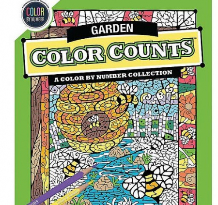 Idei de cadouri sub 50 lei - Color by Number Color Counts: Gardens