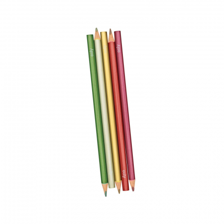 Creioane colorate metalice Modern - Set de 12 [7]