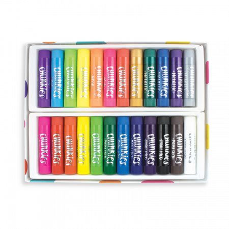 Creioane tempera solida Chunkies, 24 bucati [1]