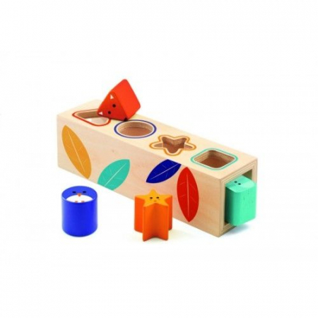 Puzzle - Cutia formelor Boita Basic Djeco