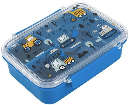 Cadouri 3 ani - iTotal-Cutie pentru alimente cu separator si tacamuri, vehicule