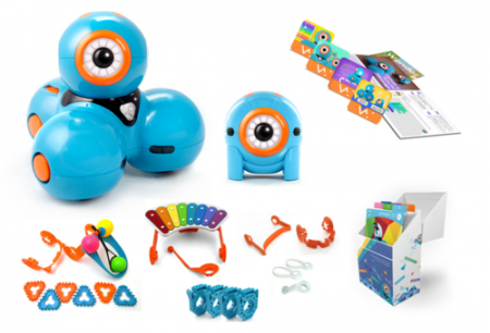 Jucării copii 5-6 ani - DASH & DOT - kit de super roboți pentru copii