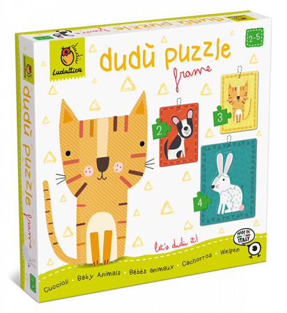 Puzzle - DUDÙ PUZZLE IN RAMA – ANIMALE DE COMPANIE