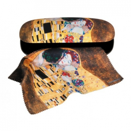 Portofele si tocuri de ochelari - etui cu textil the kiss