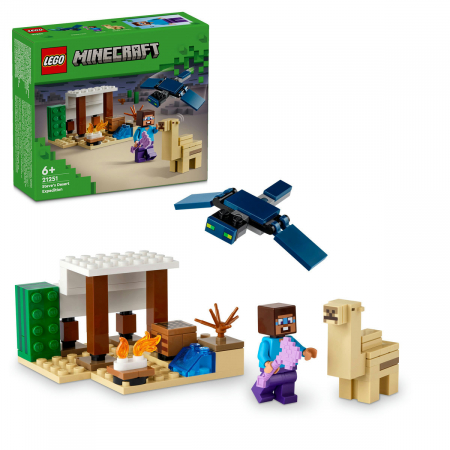 LEGO® - Expeditia lui Steve in desert