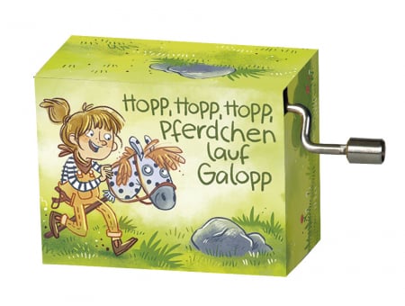 Jucării copii 3-4 ani - Flasneta Fidolin, Hop hop hop in galop