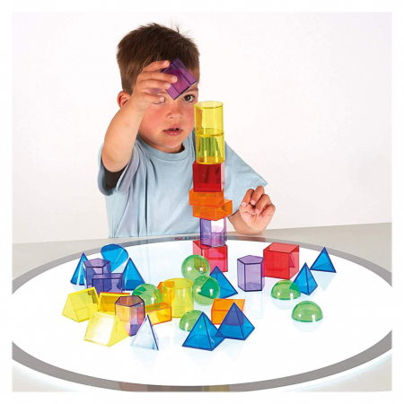 Forme geometrice 3D transparente, TickiT [1]