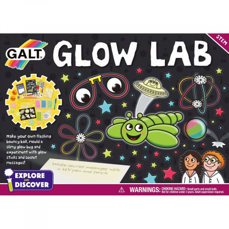 Jucării științifice și experimente - Set experimente - Glow lab