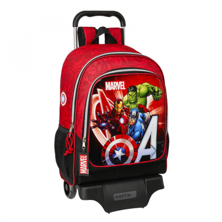 Rechizite școlare - Ghiozdan cu troler scoala Avengers