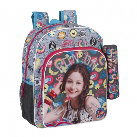 Ghiozdane - Ghiozdan + penar junior Soy Luna 32 cm