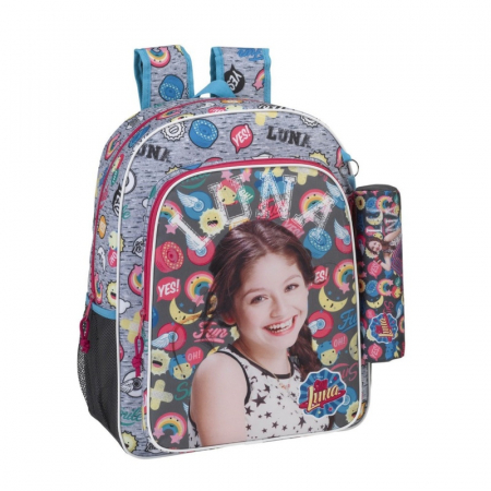 Ghiozdane - Ghiozdan + penar Soy Luna 33 cm