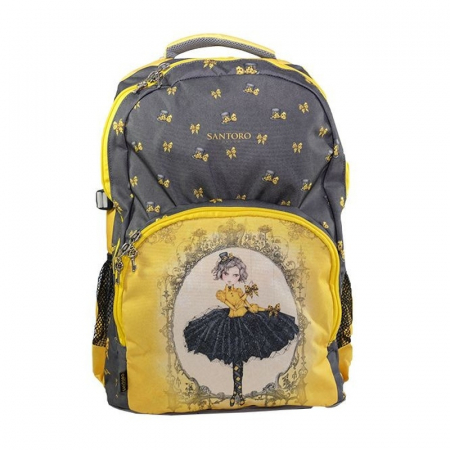 Rechizite școlare - Ghiozdan soft cu glitter Mirabelle Marionette