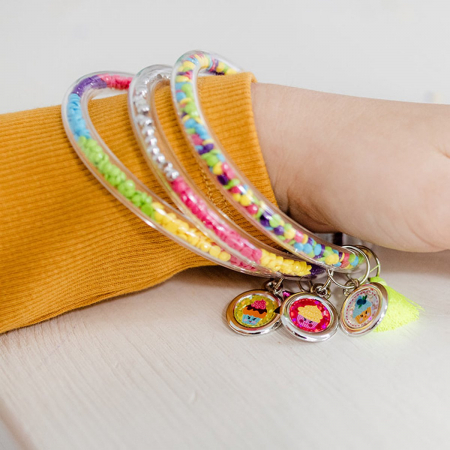Set DIY Bratari cu sclipici [6]