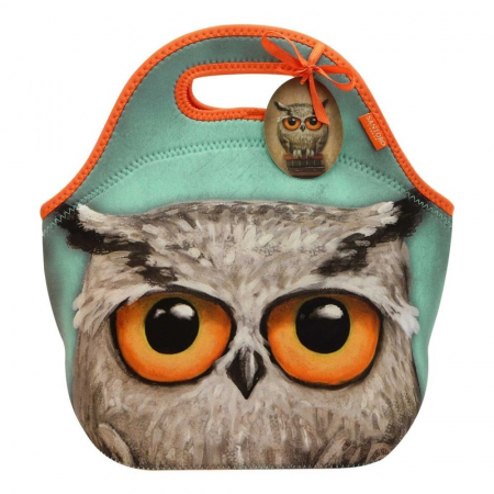 Recipiente alimentare - Grumpy Owl Geanta pranz Book Owl